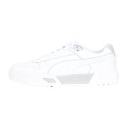 Puma Klassiska Vita Grå Sneakers White, Herr