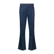 Fay Flared Jeans Blue, Dam