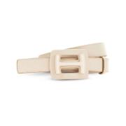 Hogan Belts Beige, Dam