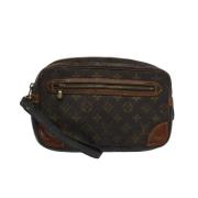 Louis Vuitton Vintage Pre-owned Canvas louis-vuitton-vskor Brown, Dam