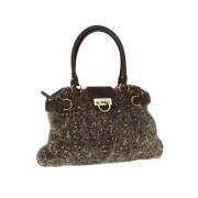 Salvatore Ferragamo Pre-owned Pre-owned Ylle handvskor Brown, Dam