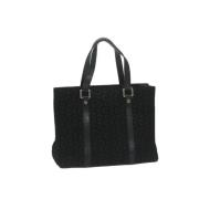 Celine Vintage Pre-owned Laeder handvskor Black, Dam