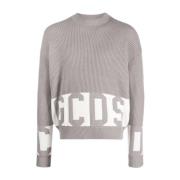 Gcds Grå Low Band Sweater Gray, Herr