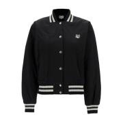 Maison Kitsuné Bomber Jackets Black, Dam