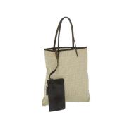 Fendi Vintage Pre-owned Canvas fendi-vskor Beige, Dam