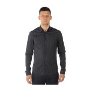 Balenciaga Klassisk Vit Button-Up Skjorta Black, Herr