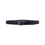 Emporio Armani Belts Black, Herr