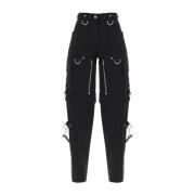 Givenchy Denim Byxor Black, Dam