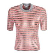 Paco Rabanne Round-neck Knitwear Multicolor, Dam