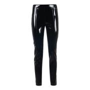 Armani Exchange Slim-fit Trousers Black, Dam