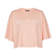 Balmain Vintage T-shirt Orange, Dam