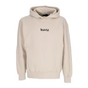 Disclaimer Stor Logo Hoodie Safari/Gata Svart Beige, Herr