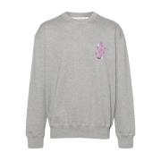 JW Anderson Sweatshirts Gray, Herr