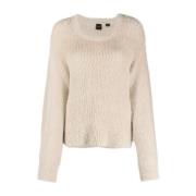 Pinko Sweatshirts Beige, Dam