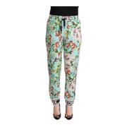 Dolce & Gabbana Wide Trousers Multicolor, Dam