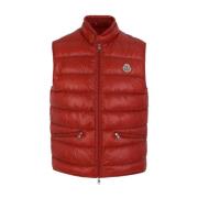 Moncler Vests Red, Herr