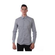 Daniele Alessandrini Blouses & Shirts Gray, Herr