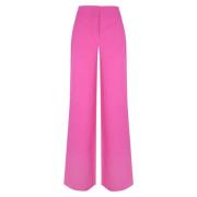 Max Mara Studio Wide Trousers Pink, Dam