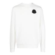 Moncler Sweatshirts & Hoodies White, Herr