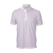 Gran Sasso Polo Shirts White, Herr