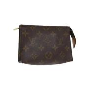 Louis Vuitton Vintage Pre-owned Canvas louis-vuitton-vskor Brown, Dam