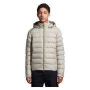 Moncler Beige Arneb Jacka - Stilfull och Varm Beige, Herr