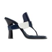 Burberry Mules Blue, Dam