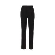 Sportmax Slim-fit Trousers Black, Dam