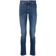 Tommy Hilfiger Slim Layton Rick Blå Jeans Blue, Herr