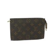 Louis Vuitton Vintage Pre-owned Canvas louis-vuitton-vskor Brown, Dam