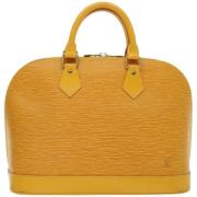 Louis Vuitton Vintage Pre-owned Laeder louis-vuitton-vskor Yellow, Dam