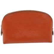 Louis Vuitton Vintage Pre-owned Laeder kuvertvskor Orange, Dam