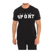 Plein Sport T-shirt med kort ärm och Claw Print Black, Herr