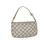 Louis Vuitton Vintage Pre-owned Canvas louis-vuitton-vskor Beige, Dam