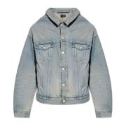 Balenciaga Denimjacka Blue, Herr