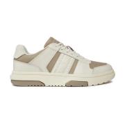 Tommy Jeans Läder Sneakers The Brooklyn - Beige Multicolor, Herr