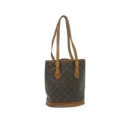 Louis Vuitton Vintage Pre-owned Canvas louis-vuitton-vskor Brown, Dam