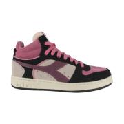 Diadora Lyxiga Mocka Basket Sneakers Multicolor, Dam