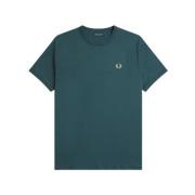 Fred Perry Ringer T-shirt Blue, Herr