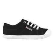 Kawasaki Retro Canvas Tennisskor Black, Herr