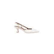 Carmens High Heel Sandals White, Dam