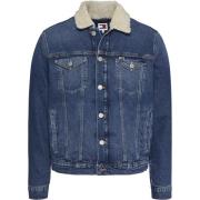 Tommy Jeans Blå Jacka för Män Ss24 Blue, Herr