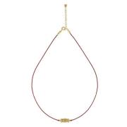 Dorothée Sausset Min Drottning Choker Rakhi Onyx Guld Multicolor, Dam