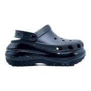 Crocs Svarta Mega Crush Sandaler Black, Dam