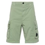 C.p. Company Snygga Shorts för Män Green, Herr