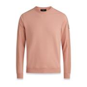 Belstaff Rust Pink Fleece Sweater Pink, Herr