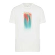 Armani Exchange T-shirt med logoprint White, Herr