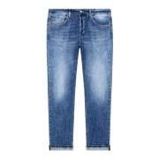 Dondup Regelbunden ljus tvätt jeans Blue, Herr