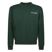 Sporty & Rich Logo Sweatshirt Green, Dam