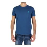 U.s. Polo Assn. Stilfull Stickad Kollektion Blue, Herr